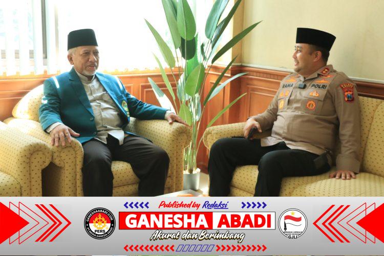 Perkuat Sinergi Kamtibmas, Kapolres Gresik Safari Silaturahmi ke LDII, Pesantren hingga KEK JIIPE