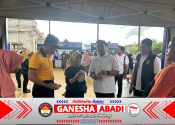 Sinergi Polres Ngawi dengan Pemkab Beri Pendampingan Operasi Pasar Murah