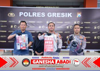 Polres Gresik Gagalkan Peredaran Sabu 51 Gram, Residivis AS Kembali Masuk Bui