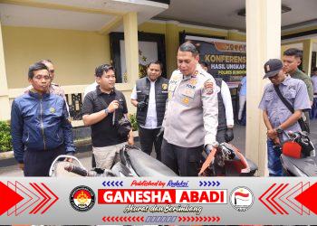 Polres Bondowoso Ungkap Curanmor Amankan 3 Tersangka dan 11 Unit Motor