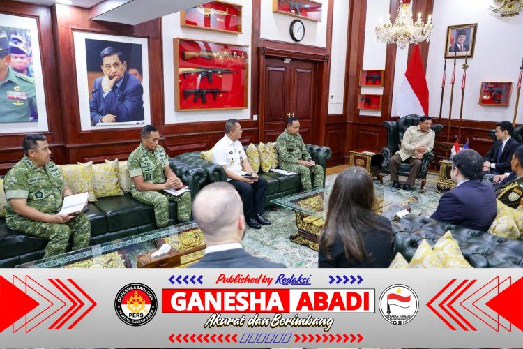 Panglima TNI Dampingi Menhan RI Terima Wamenhan AS Bidang Pertahanan Indo-Pasifik