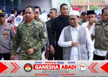 Panglima TNI Silaturahmi Awal Ramadhan Bersama Ustadz Adi Hidayat di Pangandaran