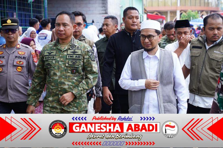 Panglima TNI Silaturahmi Awal Ramadhan Bersama Ustadz Adi Hidayat di Pangandaran