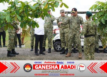 Panglima TNI Tinjau Yonif TP 843/Patriot Yudha Vikasa di Cibitung