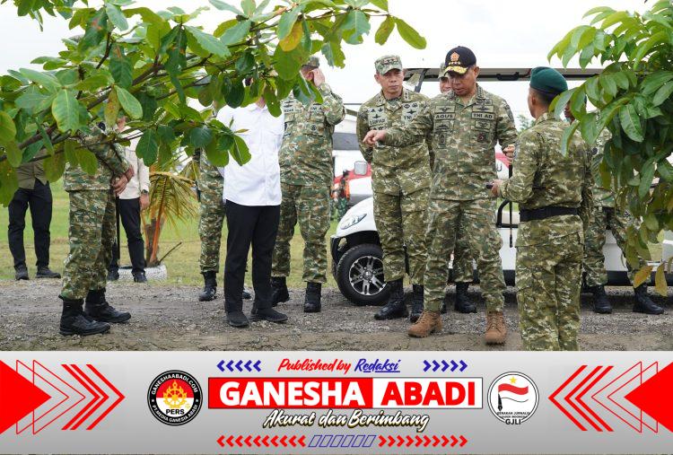 Panglima TNI Tinjau Yonif TP 843/Patriot Yudha Vikasa di Cibitung