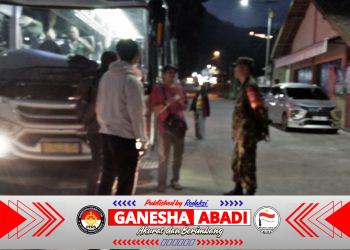 Patroli Malam Babinsa Selo di Simpang PB VI, Jaga Wisata Tetap Aman dan Nyaman