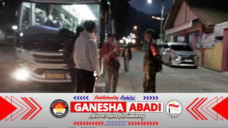 Patroli Malam Babinsa Selo di Simpang PB VI, Jaga Wisata Tetap Aman dan Nyaman