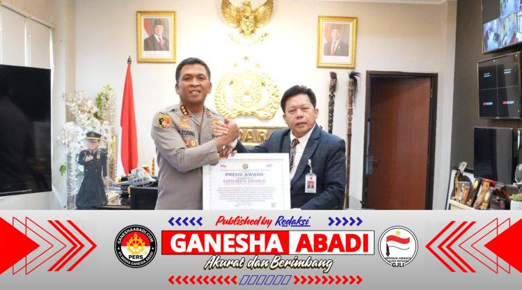 Polresta Sidoarjo Raih Presisi Award dari Lemkapi