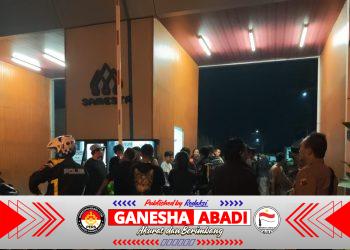 Polres Mojokerto Kota Bersama Warga Gagalkan Perang Sarung