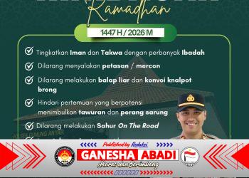 Kapolsek Gunung Anyar Keluarkan Himbauan Kamtibmas Ramadhan 1447 H, Warga Gunung Anyar Diminta Tertib dan Waspada
