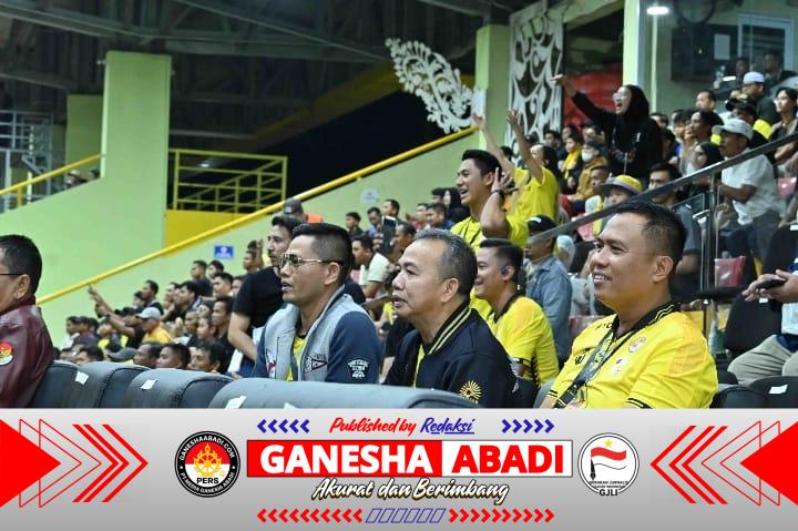 Nobar Barito Putera, Komandan Lanud Sjamsudin Noor Perkuat Soliditas Banua dalam Semangat Kebersamaan