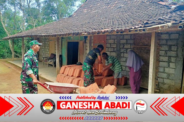 ‎Distribusi Material Dikebut, Pembangunan RTLH TMMD Reguler ke-127 di Desa Kembang Terus Berjalan