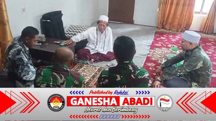 Pererat Silaturahmi di Bulan Suci, Danramil Hadir Safari Ramadhan dan Santuni Anak Yatim