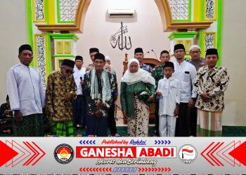Perkuat Silaturahmi, Babinsa Koramil Rogojampi Hadiri Safari Ramadhan dan Santunan di Desa Sukojati
