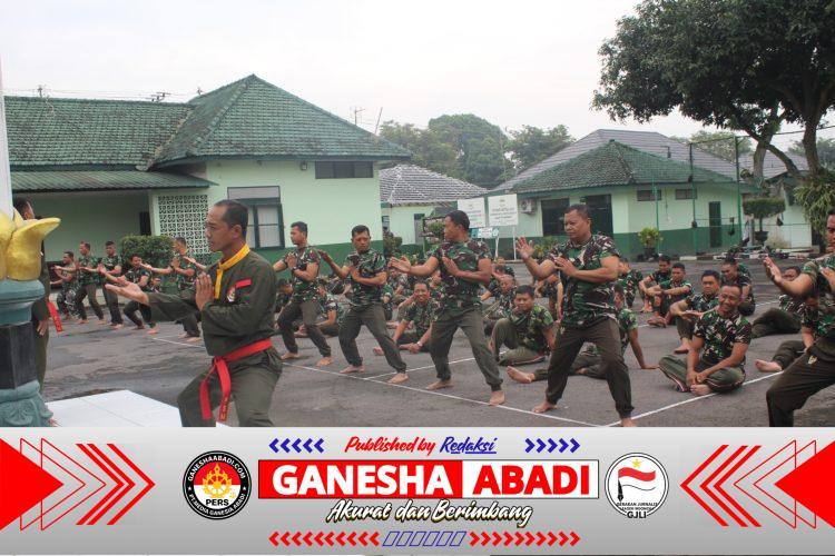 Asah Ketangkasan dan Jiwa Ksatria, Prajurit Kodim 0724/Boyolali Tempah Diri Lewat Latihan Pencak Silat Militer
