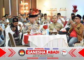 Polres Gresik Gelar Buka Bersama Insan Media dan Santuni Puluhan Anak Yatim di Bulan Suci Ramadan 1447 H
