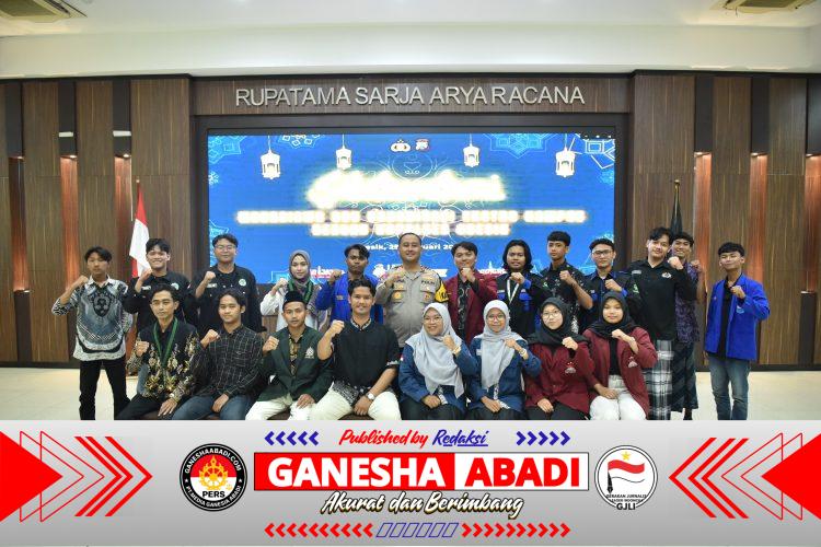 Silaturahmi Mahasiswa dan Organisasi Ekstra Kampus, Kapolres Gresik Ajak Perkuat Sinergi Jaga Kamtibmas