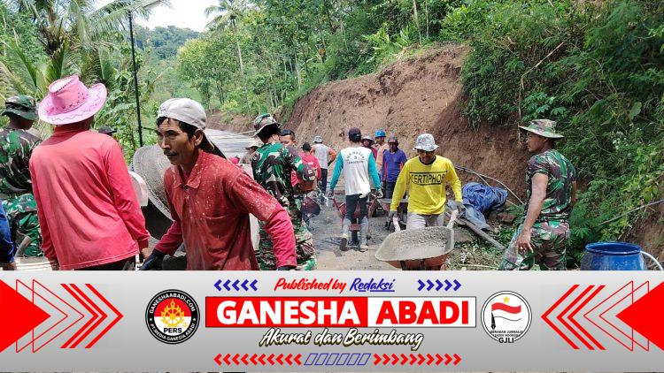 Semangat pengabdian tanpa batas kembali ditunjukkan oleh Satuan Tugas (Satgas) TNI