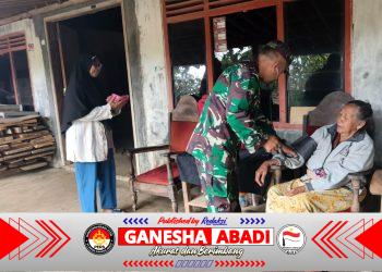 Ibu Karimah Tidak Perlu Menyita Waktu Lagi Untuk Berobat Berkat Tim Kesehatan TMMD 127 Kodim Wonogiri
