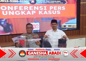 Polda Jatim Menangkap Seorang pria Berinisial AE (32) Atas Kasus Pencurian Barang Elektronik
