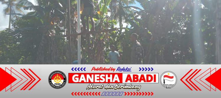 Satgas TMMD Ke-127 Kodim 1514/Morotai Temukan Sumber Air di Desa Falila