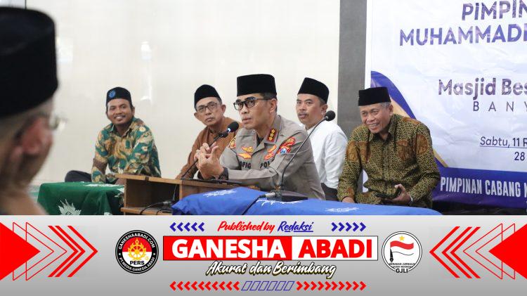Pererat Silaturahmi, Kapolresta Banyuwangi Hadiri Kajian Ramadhan 1447 H PD Muhammadiyah
