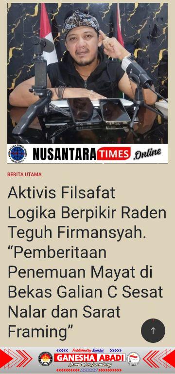 Perbedaan Pandangan atas Kritik Raden Teguh terhadap Pemberitaan Media di Banyuwangi