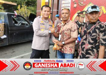 MENJELANG SUCI RAMADAN TELAH TIBA POLRES ACEH TENGGARA.BAGI DAGING MEUGANG,KE INSAN PERS,DAN LSM.
