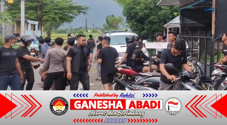 Polres Probolinggo Bubarkan Balap Liar di Besuk, 21 Unit Motor Diamankan
