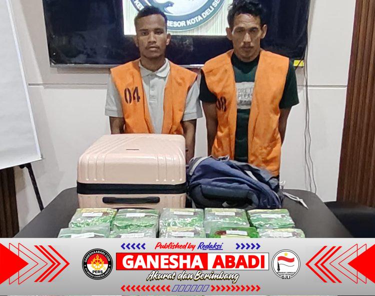 Polresta Deli Serdang kembali menunjukkan komitmennya dalam memberantas peredaran gelap narkotika.