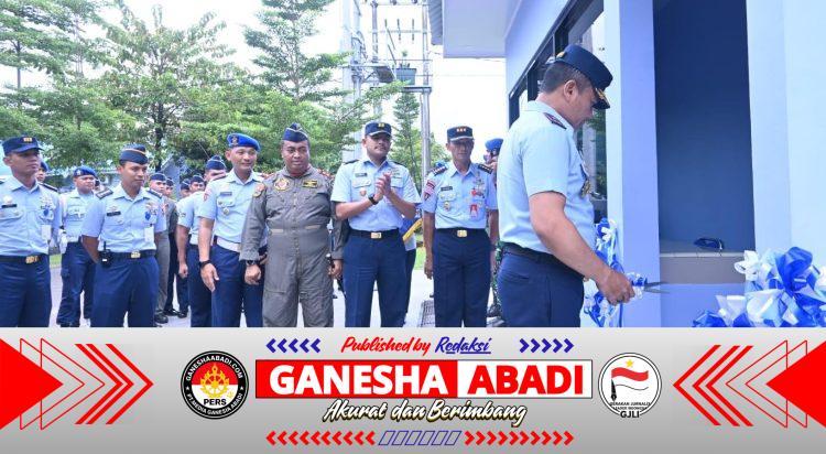 Bangun Lingkungan Aman, Nyaman dan Tentram, Danlanud Sultan Hasanuddin Resmikan Pos Pengamanan Komplek Catalina