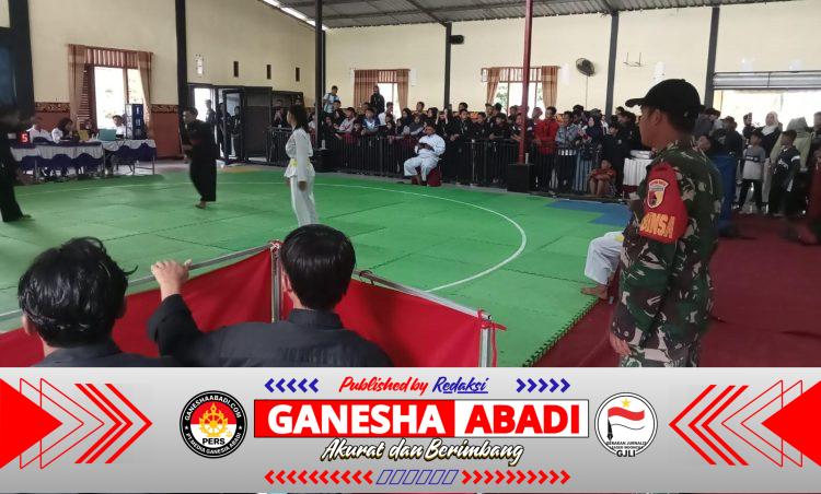 Babinsa Cluring Dampingi Kegiatan KRIDA SISWA IX PSHT Cabang Banyuwangi