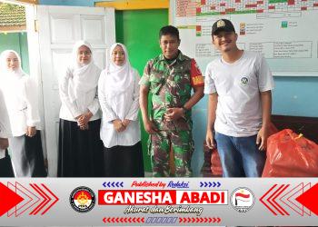 Danramil Glagah Pimpin Safari Ramadan di Tembakon, TNI Hadir Bagi Sembako dan Layanan Kesehatan