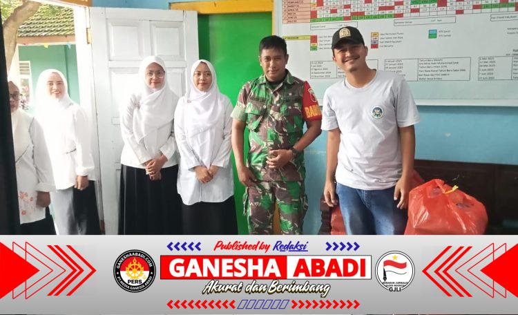 Danramil Glagah Pimpin Safari Ramadan di Tembakon, TNI Hadir Bagi Sembako dan Layanan Kesehatan