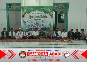 menggelar Safari Ramadhan 1447 Hijriah/2026 Masehi pada Selasa, 25 Februari 2026, di Masjid Kyai Shaleh, Kelurahan Lateng, Kabupaten Banyuwangi.