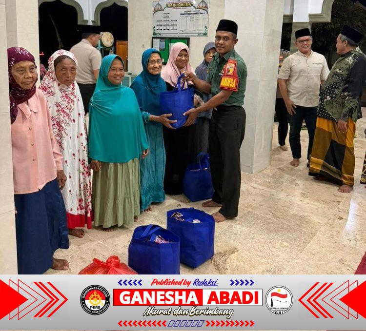 Hangatnya Safari Ramadhan di Sumberbening, Kebersamaan Aparat dan Warga Kesilir Terjalin Tanpa Sekat