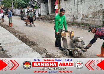 Bulan Puasa Bukan Penghalang Kemanunggalan TNI & Rakyat di Sasaran TMMD Sengkuyung Tahap TA. 2026 Kodim 0735 Surakarta