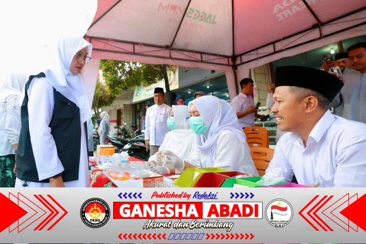 Puskesmas dan Labkesda Rutin Cek Makanan di Puluhan Pasar Takjil Ramadan Banyuwangi