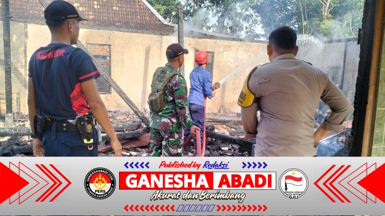 Ditinggal Nyekar, Rumah Limasan di Andong Ludes Terbakar, Kerugian Capai Ratusan Juta