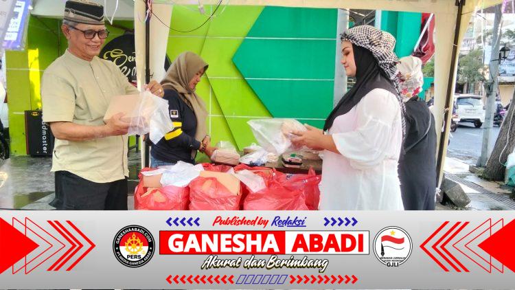 Persatuan Perempuan Sidoarjo Berbagi Takjil dan Suarakan Perdamaian Untuk Pimpinan Sidoarjo