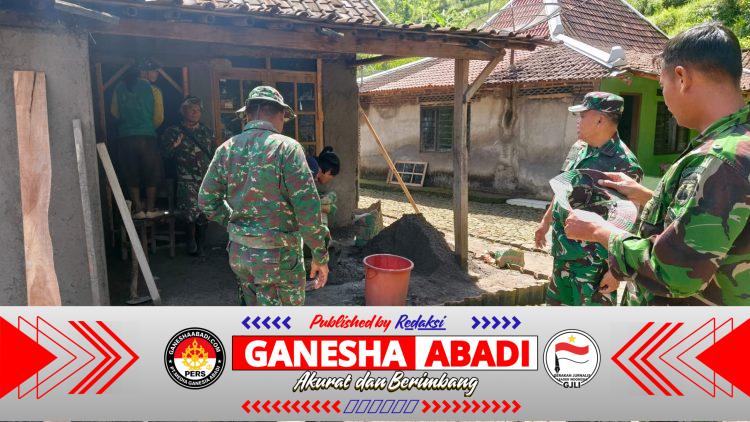 Gotong Royong Menjadi kunci Keberhasilan TMMD 127 Di Desa Kembang Wonogiri