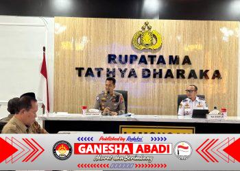 Polres Lamongan Atensi Perlintasan Kereta Api Sebidang Jelang Operasi Ketupat Semeru 2026
