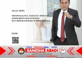 Misteri Kematian Tahanan di Rutan Mapolresta Banyuwangi Menguat, 42 Hari Tanpa Penjelasan Resmi