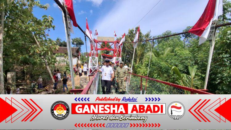 Negara Hadir untuk Rakyat : Presiden RI Resmikan Jembatan sebanyak 218 secara serentak