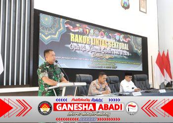 Kasdim 0825/Banyuwangi Hadiri Rakor Lintas Sektoral Operasi Ketupat Semeru 2026: Sinergi Kuat Jaga Banyuwangi Tetap Aman Saat Idulfitri