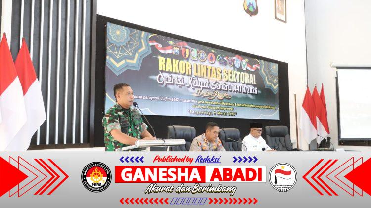 Kasdim 0825/Banyuwangi Hadiri Rakor Lintas Sektoral Operasi Ketupat Semeru 2026: Sinergi Kuat Jaga Banyuwangi Tetap Aman Saat Idulfitri