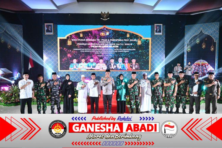 Danlanud Sultan Hasanuddin Hadiri Buka Puasa Bersama TNI-Polri dan Forkopimda Sulsel