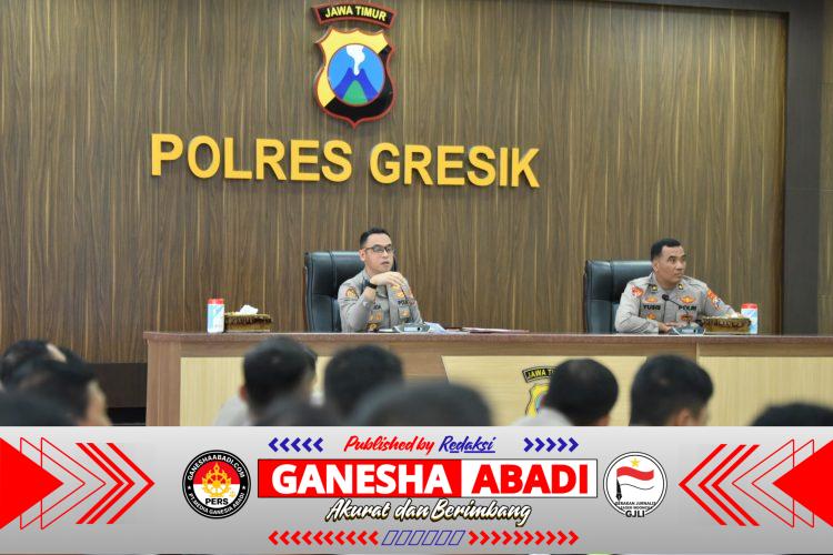 Pengamanan Mudik Lebaran Dimatangkan, Polres Gresik Gelar Latpraops Ketupat Semeru 2026