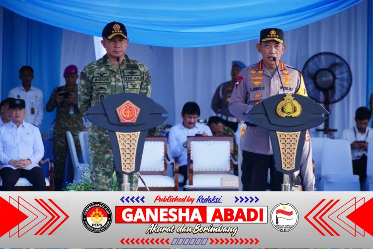 Panglima TNI dan Kapolri Pimpin Apel Gelar Pasukan Operasi Ketupat 2026 di Monas