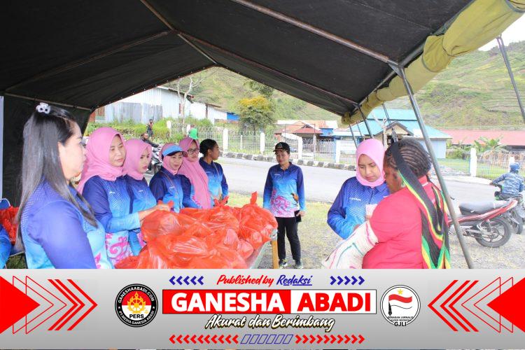 Bazar Ramadhan Kodim 1714/Puncak Jaya Dalam Rangka Menyambut Idul Fitri 1447 H Tahun 2026